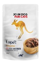 JohnDog ForCat Lape Pouch Adult Kangur 100g