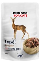 JohnDog ForCat Lape Pouch Adult Sarna 100g