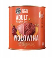 JohnDog Pumpkin Adult Wołowina 800g