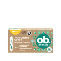 Johnson, O.B. Organic, Tampony normal, 16 szt.