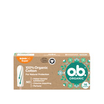 Johnson, O.B. Organic, Tampony super, 16 szt.