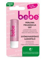 Johnson's Baby, Bebe, Perłowa pomadka do ust, 4,9 g Johnson's Baby