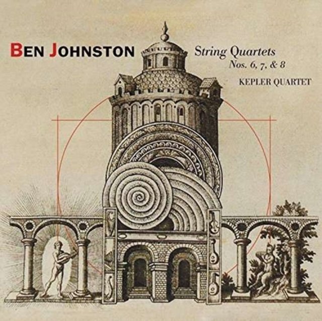Johnston String Quartets Nos. 6, 7 & 8 New World Music Muzyka