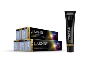 Joico Lumishine Permanent Creme, Trwała Farba Do Włosów, 7NV Naturalny Opalizujący Średni Blond, 74ml - Joico