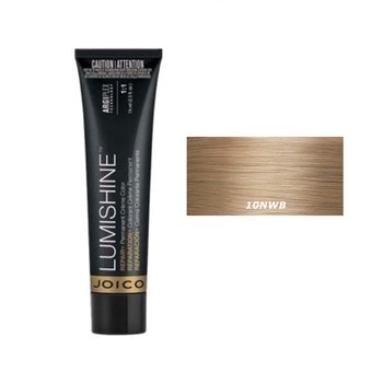 Joico Lumishine Permanent Creme | Trwała farba do włosów - kolor 10NWB bardzo jasny blond niebiesko-popielaty 74 ml - Joico