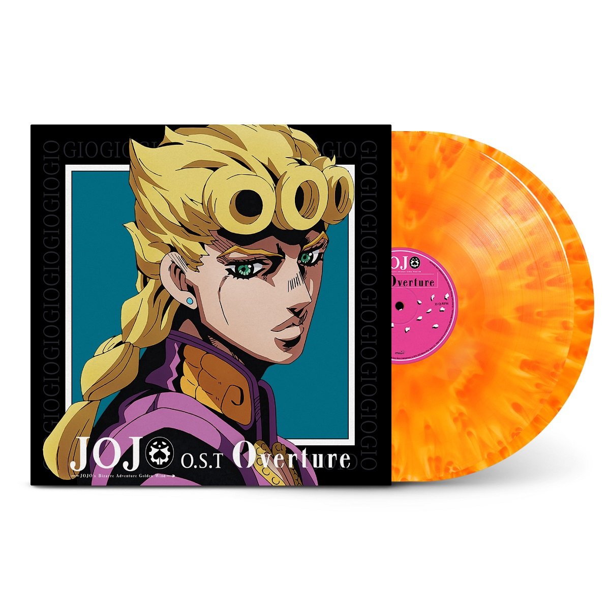 新品　ジョジョの奇妙な冒険 黄金の風 O.S.T アナログレコード　LP 新品未開封 ジョジョの奇妙な冒険 黄金の風 O.S.T アナログ