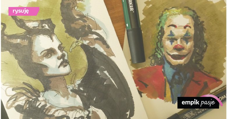 Joker i Czarownica - jak rysować antybohaterów?