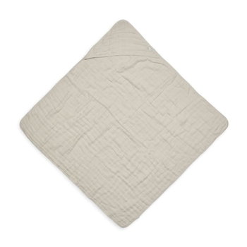 Jollein - Ręcznik Kąpielowy Z Kapturem 75 X 75 Cm Cotton Nougat - Jollein