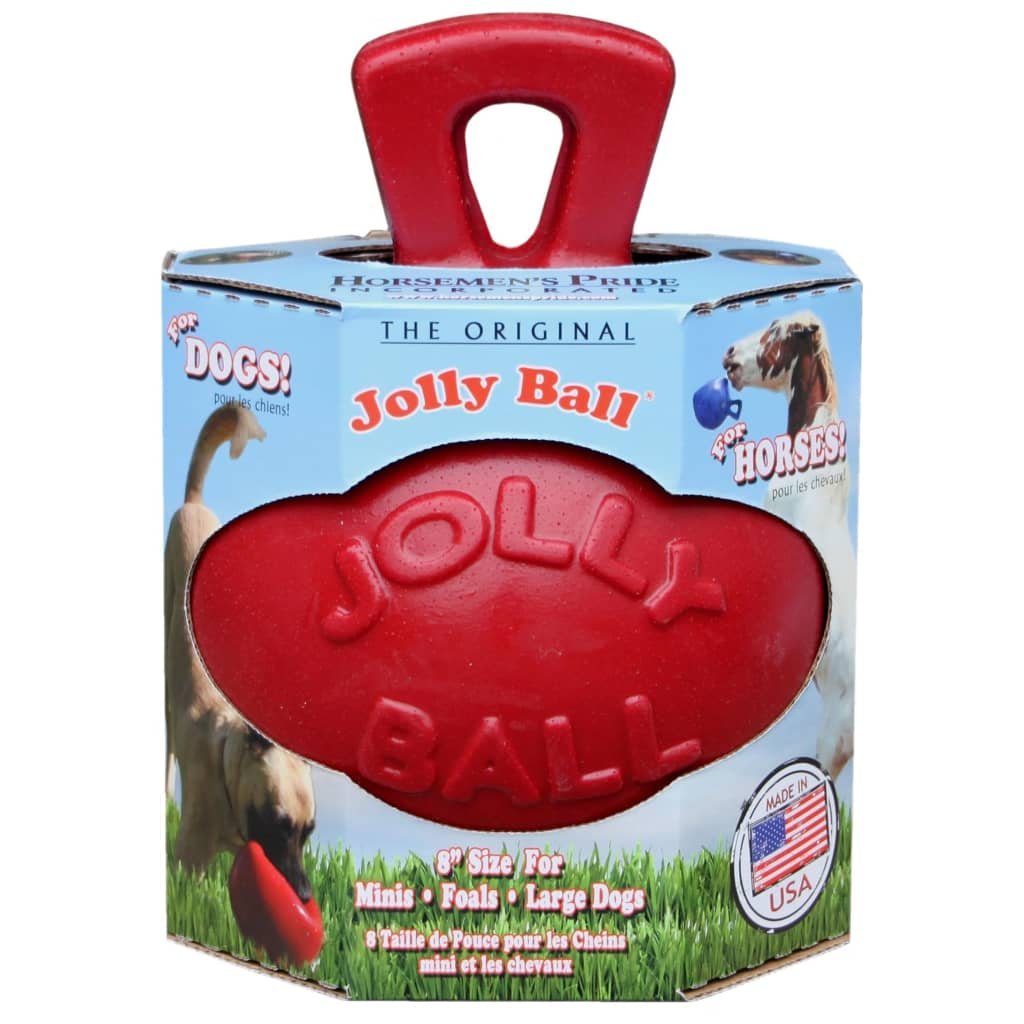 Jolly Pets Piłka dla psa Jolly Ball, 20 cm, czerwona Jolly Pets