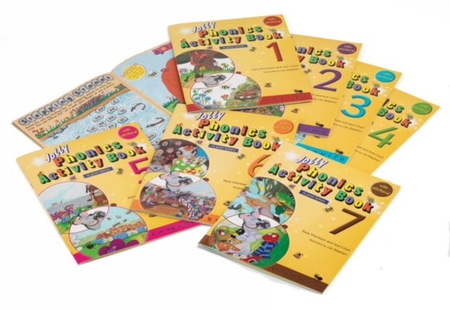 Jolly Phonics Activity Books 1-7 (in Print Letters