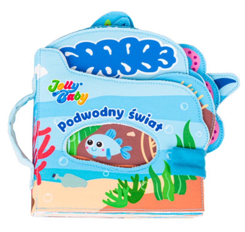 JollyBaby, miękka książeczka Podwodny Świat