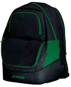 Joma Diamond Ii  Backpack Black Green 400235.104 S Negro-Verde - Joma