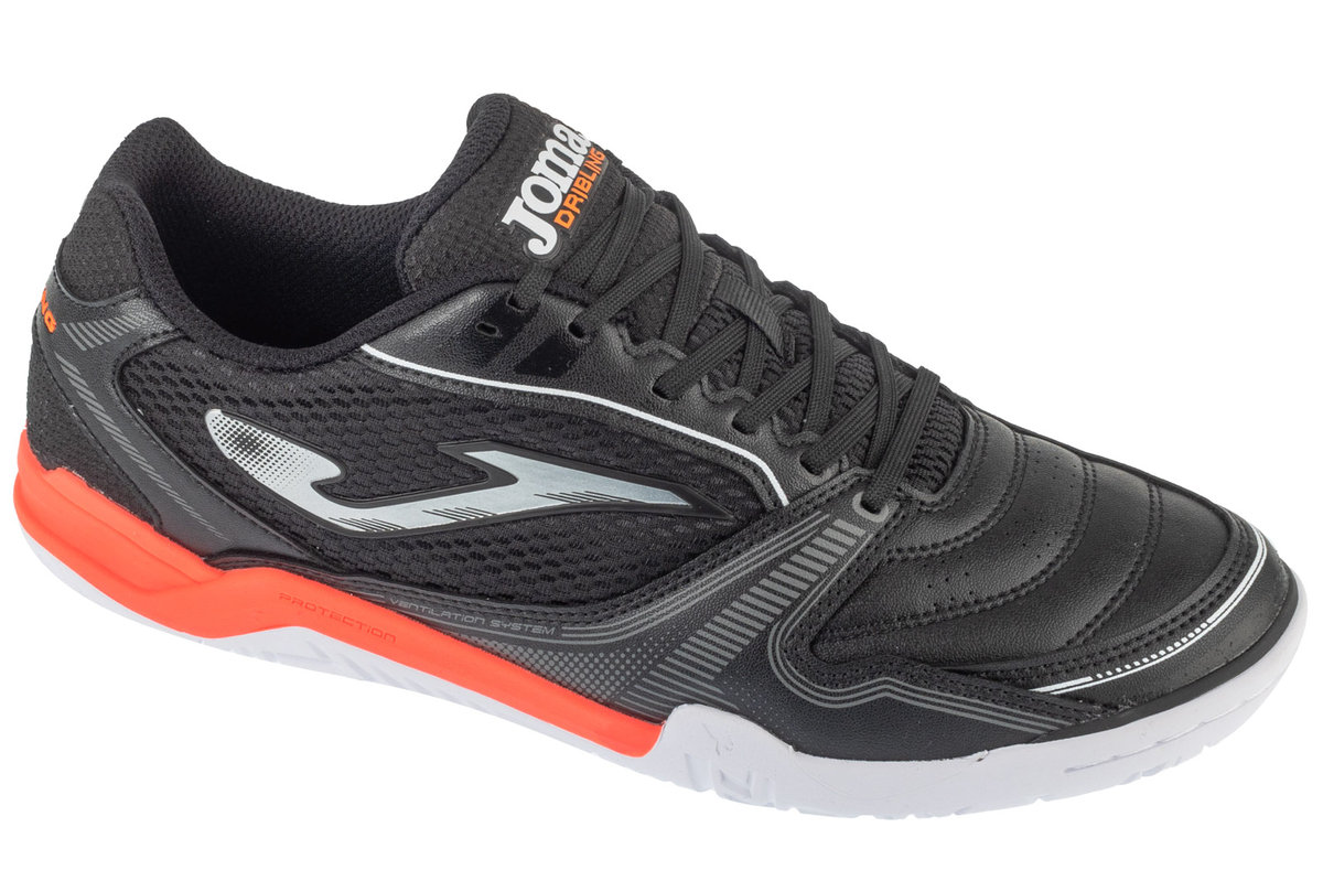 Joma Joma Dribling 2501 IN DRIW2501IN, Męskie, buty halowe - halówki, Czarne