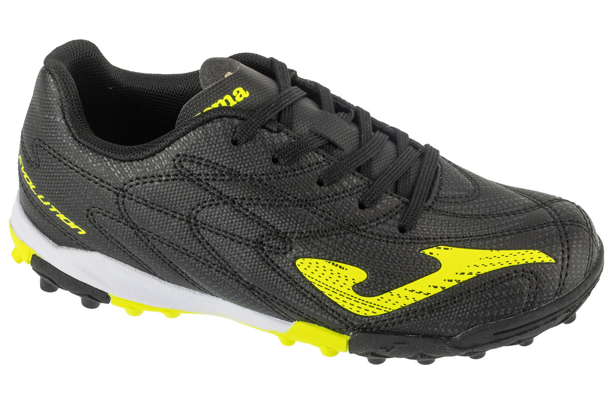 Joma Joma Evolution Jr 2501 TF EVJW2501TF, dla chłopca, buty piłkarskie - turfy, Czarne