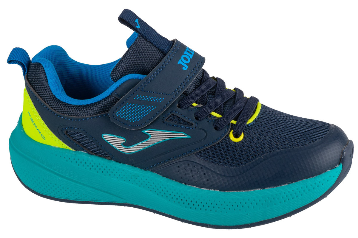 Joma Ferro JR 2505 - Scarpe Sportive Da Bambina In Blu, Tomaia In Mesh Traspirante, Suola Gomma, Taglia 38 EU
