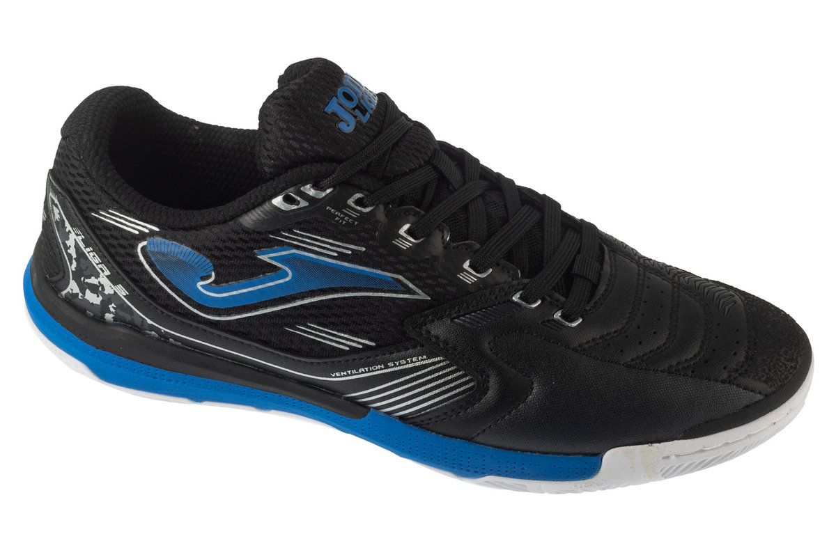 Joma Joma Liga-5 2501 IN LIGW2501IN, Męskie, buty halowe - halówki, Czarne