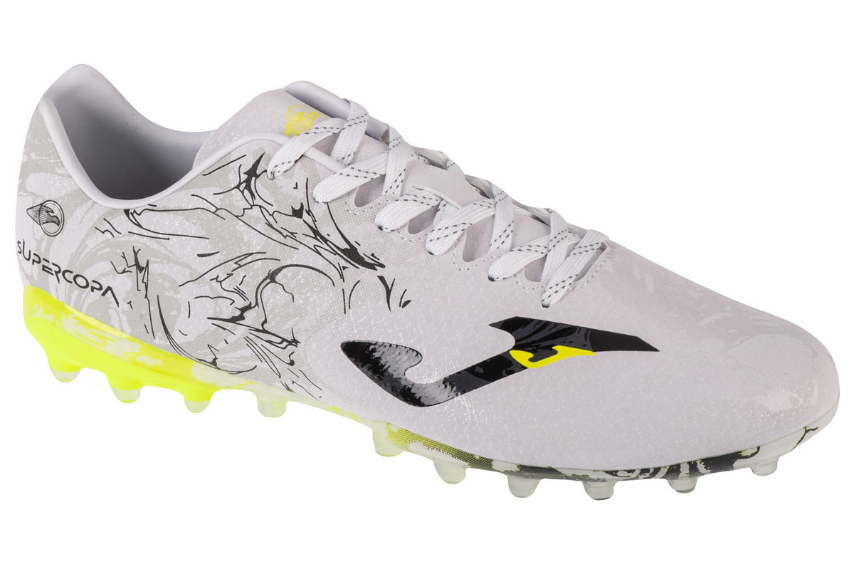 JOMA Super Cross JR 2402 | Scarpe Corsa Bambino | Bianco Celeste Rosa | Leggere E Traspiranti
