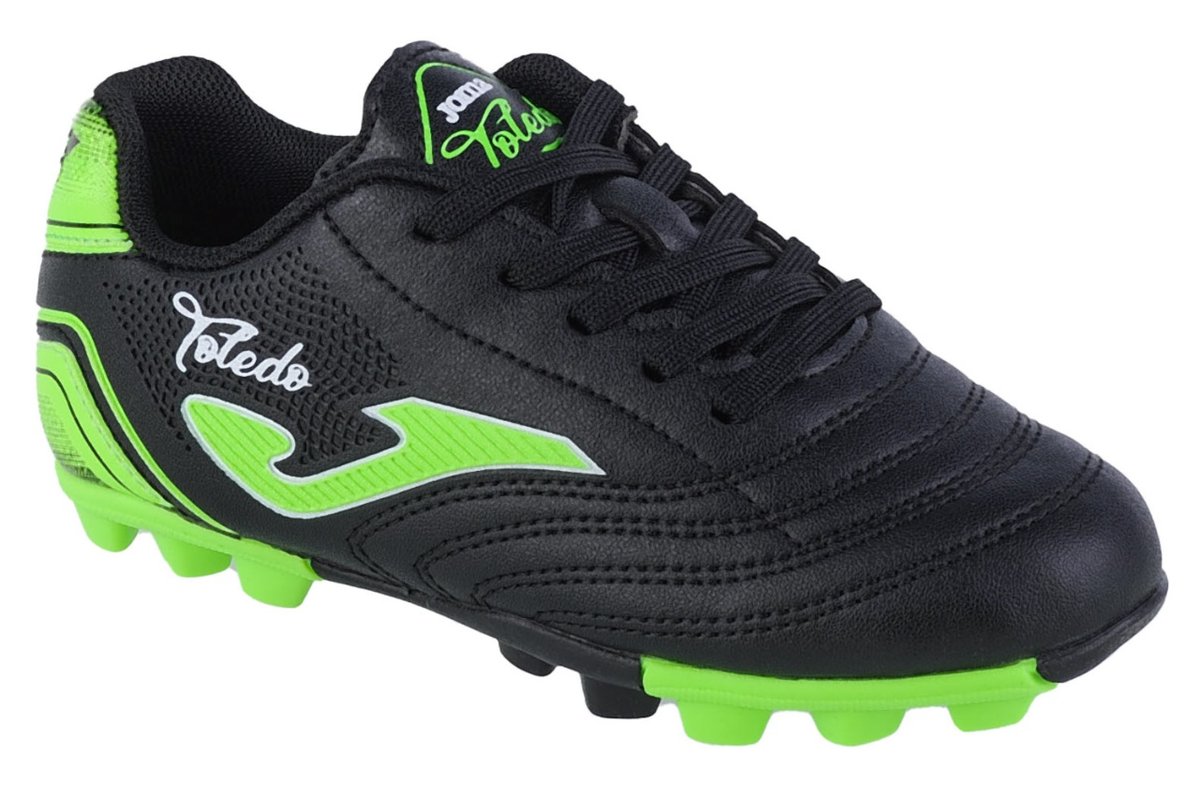 Joma Joma Toledo Jr 2301 HG TOJW2301HG, dla chłopca, buty piłkarskie - korki, Czarne