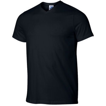 Joma Versalles Short Sleeve Tee 101740-100, Mężczyzna, T-shirt kompresyjny, Czarny - Joma