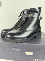 JOOP Lettera botki damskie skóra czarne 40 nowe premium Joop!