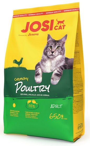 JOSERA JosiCat Crunchy Chicken - Croquettes Croustillantes De Poulet Pour Chats Adultes 18kg