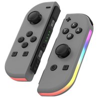 JOY-CON Kontroler gier Bezprzewodowy Bluetooth RGB do Nintendo Switch Szary