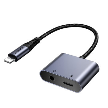 Joyroom Adapter Dac 2W1 Lightning Do Lightning / Mini Jack 3.5 Mm - JoyRoom