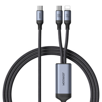 Joyroom Kabel 2 W 1 Joyroom Speedy Series Sa21-1T2 Usb-C - Usb-C / Lightning 100W 1.5M - Joyroom