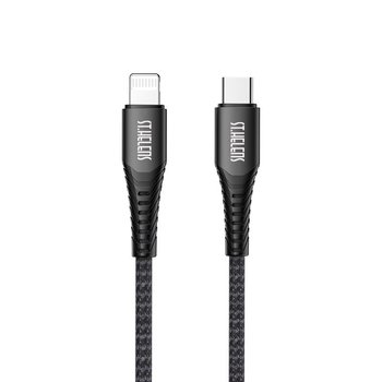 Joyroom Kabel Mfi Przewód Usb Typ C - Lightning 2,1A 1,2M Czarny (St-C04 1,2M Black) - JoyRoom