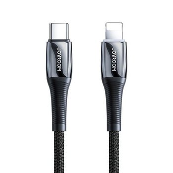 Joyroom Kabel Przewód Usb Typ C - Lightning Power Delivery 20W 2,4A 1,2M Czarny (S-1224K2 Black) - JoyRoom