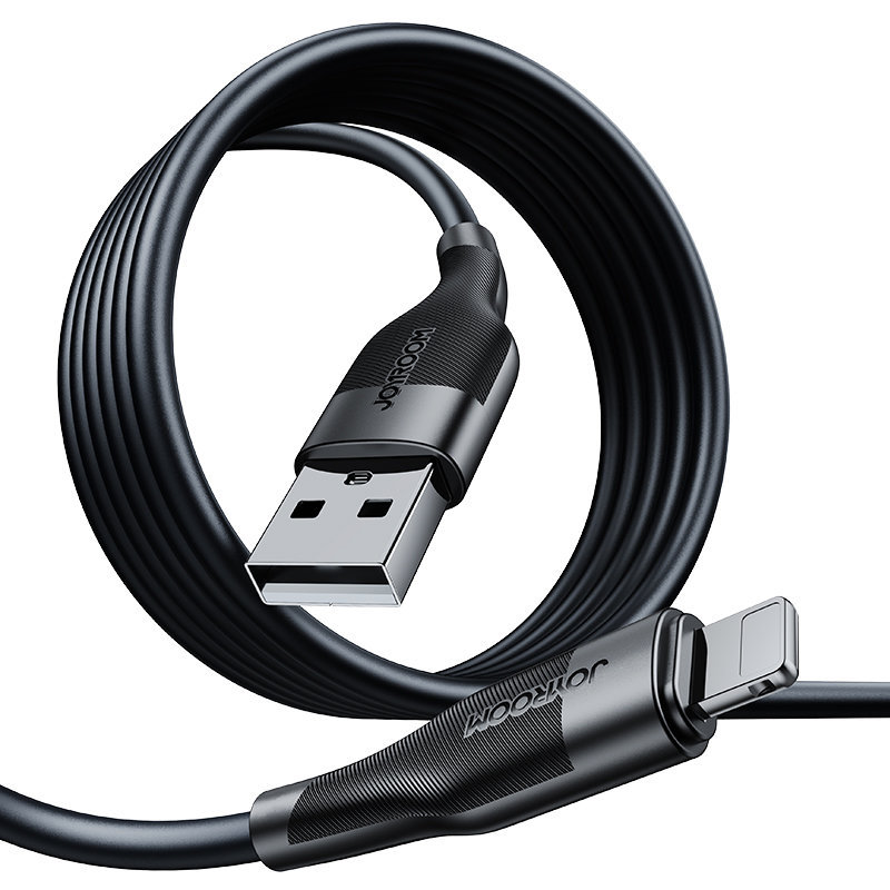 Фото - Кабель Joyroom kabel USB - Lightning do ładowania / transmisji danych 3A 1m czarn 