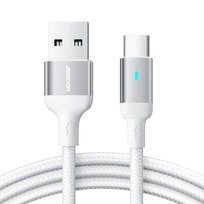 Joyroom Kabel Usb - Usb C 3A Do Szybkiego Ładowania I Transferu Danych A10 Series 3 M Biały (S-Uc027A10)