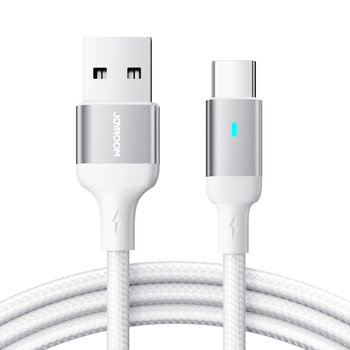 Joyroom Kabel Usb - Usb C 3A Do Szybkiego Ładowania I Transferu Danych A10 Series 3 M Biały (S-Uc027A10) - JoyRoom