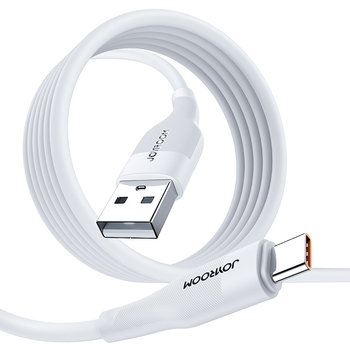 Joyroom kabel USB - USB Typ C do szybkiego ładowania / transmisji danych 6A 1m biały (S-1060M12) - JoyRoom