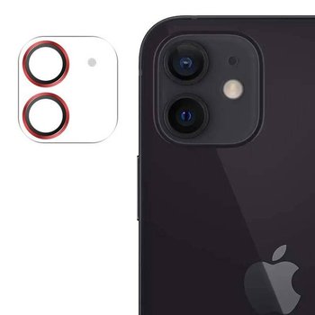 Joyroom Shining Series szkło hartowane na cały aparat obiektyw kamerę do iPhone 12 czerwony (JR-PF687) - JoyRoom