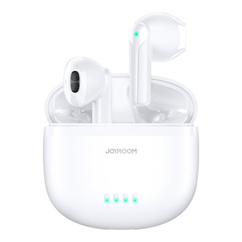 Joyroom Słuchawki Tws Bezprzewodowe Enc Wodoodporne Ipx4 Bluetooth 5.3 Biały (Jr-Tl11) - JoyRoom