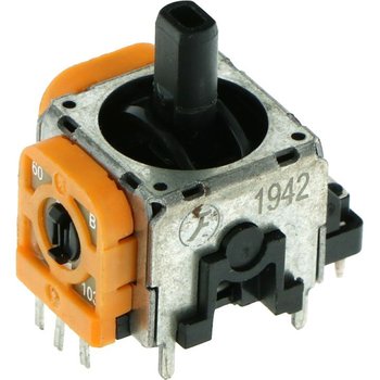 Joystick, analog V4 3D 2001 do kontrolerów DualShock PS4 v5.0, pomarańczowy ORG - brak  danych