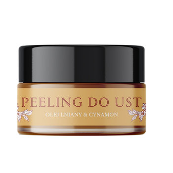 Jozka, Peeling do ust olej lniany & cynamon 15ml - Jozka
