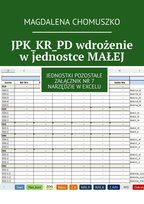JPK_KR_PD wdrożenie w jednostce MAŁEJ - ebook mobi Chomuszko Magdalena