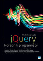 JQuery. Poradnik programisty Gajda Włodzimierz