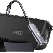 JSAUX Adapter 2w1 USB-C do HDMI i zasilanie PD 100W max HB0201