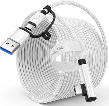 JSAUX kabel 5M do OCULUS LINK SteamVR QUEST 2 USB-C / USB-A CD0043 - Tradebit