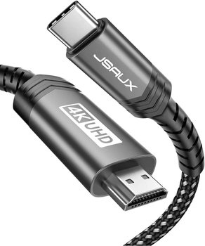 JSAUX Przewód USB-C do HDMI 4K 60Hz MHL 3m - Tradebit