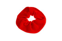 Jubileo, Czerwona scrunchies elastyczna welurowa