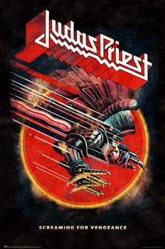 Judas Priest Screaming For Vengeance - Plakat - Grupo Erik