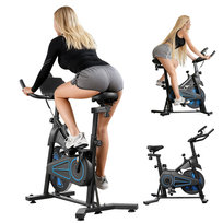 JUICEASE QK116C Magnetyczny rower spinningowy do domu – Koło zamachowe 10 kg, LCD, Regulacja siodełka i kierownicy, Maks. obciążenie 120 kg