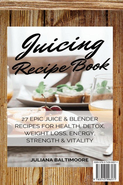 Juicing Recipe Book Baltimoore Juliana Książka w Empik
