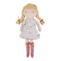Julia - Miękka Pluszowa Lalka Przytulanka 35 cm - Szmacianka w Sukience - Little Dutch Little Dutch