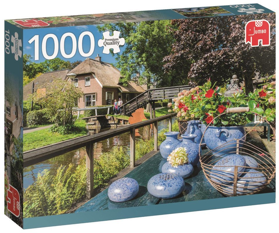 Jumbo, puzzle Giethoorn Holandia Jumbo Sklep