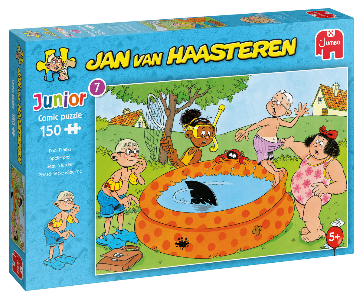 Zdjęcia - Puzzle i mozaiki Jumbo , puzzle, Jan van Haasteren, Figle w basenie, 150 el. 